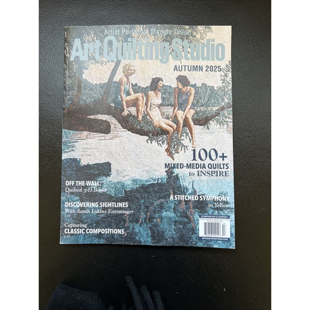 ART QUILTING STUDIO MAGAZINE AUTUMN 2025 | ARTIST PORTFOLIO: MAGGIE DILLON
